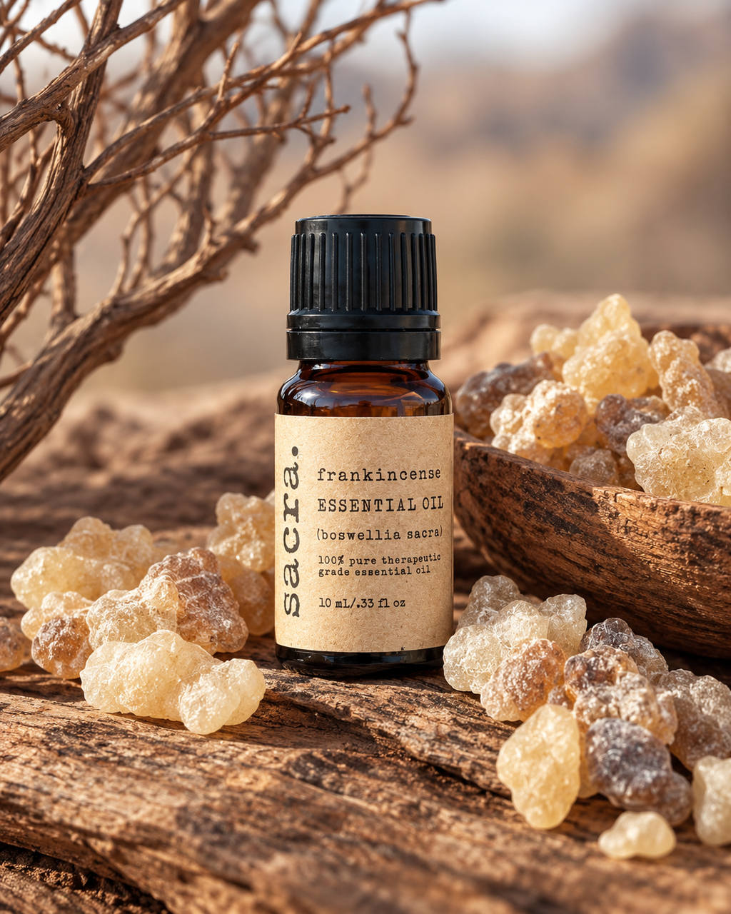 100% Pure Omani Hojari Frankincense Essential Oil (Boswellia sacra) – 10 mL